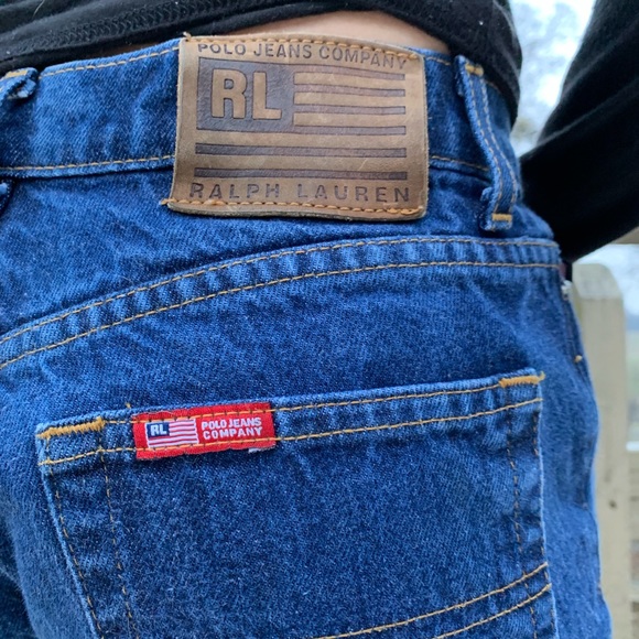 🔥SOLD🔥VINTAGE RALPH LAUREN POLO JEANS! - Picture 2 of 3